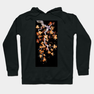 Japanese Orange Blossoms in the Night Hoodie